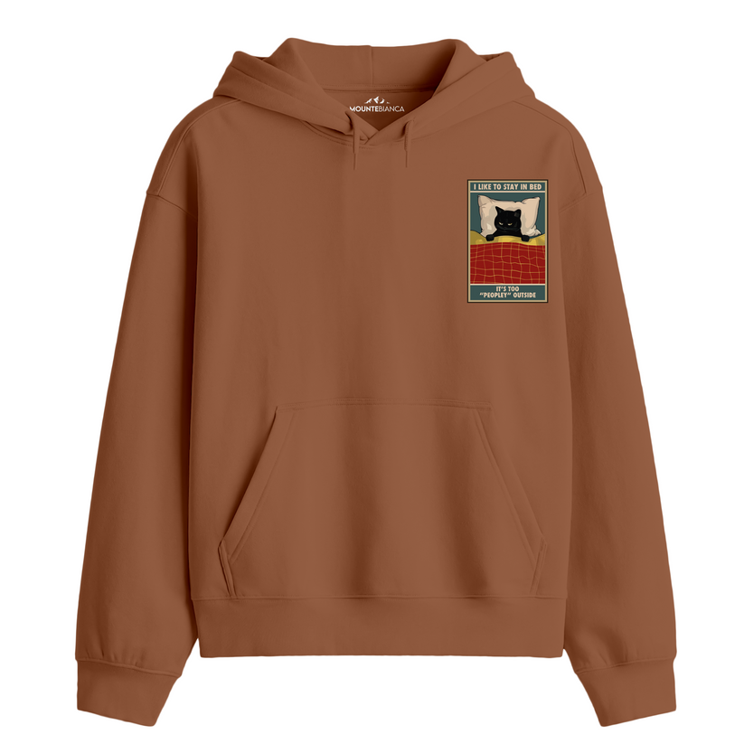 I Like To Stay In Bed - Premium Hoodie