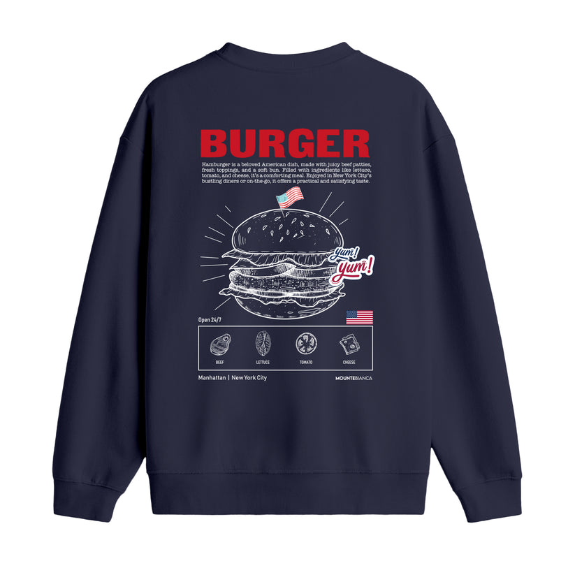 Burger - Premium Sweatshirt