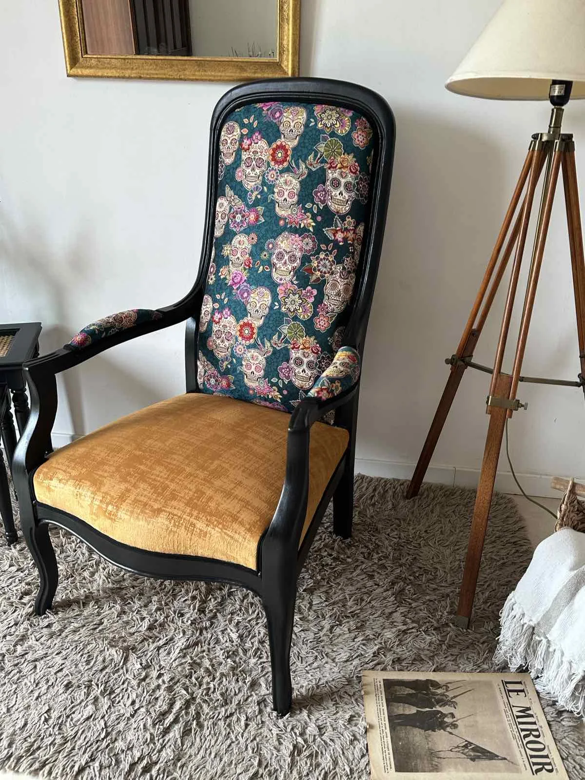 Fauteuil Voltaire Relooke Designnull