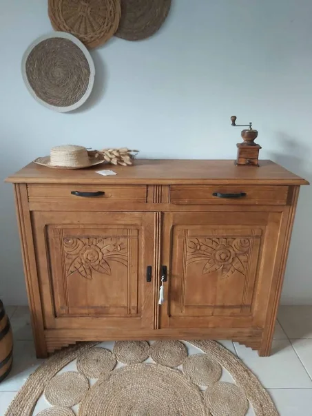 Romuald. Buffet en chêne art déco VENDU