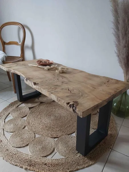 Table basse style Live Edge Sophia VENDUE