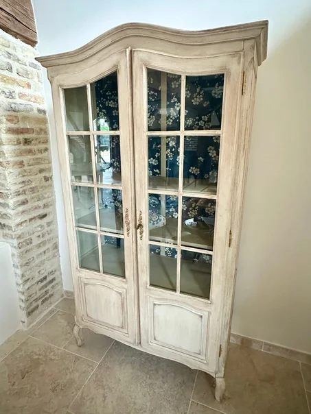 Agathe. Vitrine shabby chic patinée ❌Adoptée❌