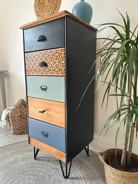 Chiffonnier style industriel LEO  VENDU