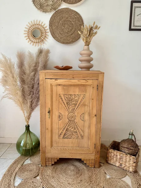 Tristan. Meuble d'appoint art déco ❌Adopté❌