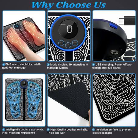 جهاز مساج القدمين الذكي