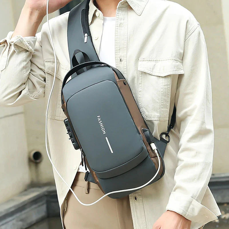 USB حقيبة مضادة للسرقة مع شحن