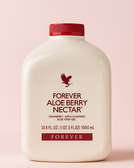 فوريفر ألو بيري نكتار – الحيوية والنكهة الطبيعية 🍓🍏قة وحيوية طوال اليوم✅ طبيعي FOREVER ALOE BERRY NECTAR