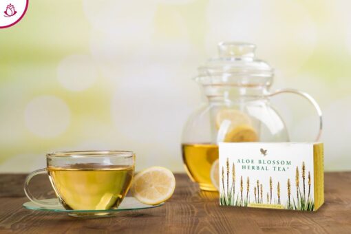 🌿 شاي الألوفيرا الزهري – Aloe Blossom Herbal Tea