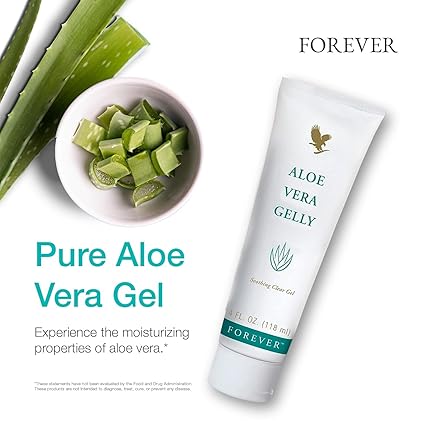 يتميز هذا المنتج بتركيبته البسيطة والطبيعية التي تحتوي على 99% من جل الألوفيرا النقي،Aloe Vera Gelly
