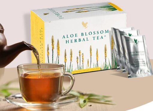 🌿 شاي الألوفيرا الزهري – Aloe Blossom Herbal Tea