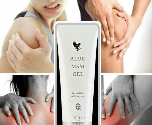 ألو إم أس إم جل فوريفر Aloe MSM Gel جل لألام المفاصل