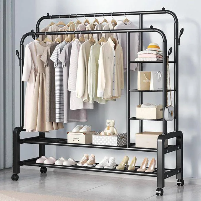 Porte-Manteau sur Pied Simple – Rack de Rangement pour Vêtements