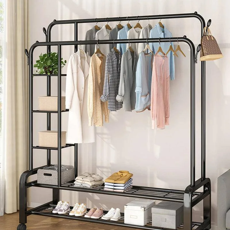 Porte-Manteau sur Pied Simple – Rack de Rangement pour Vêtements