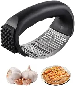 Rape à ail ergonomique à main