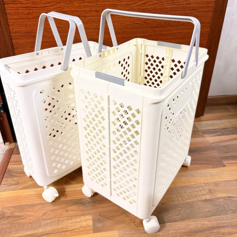 Panier à linge grande capacité – Organisateur multifonction avec roulettes