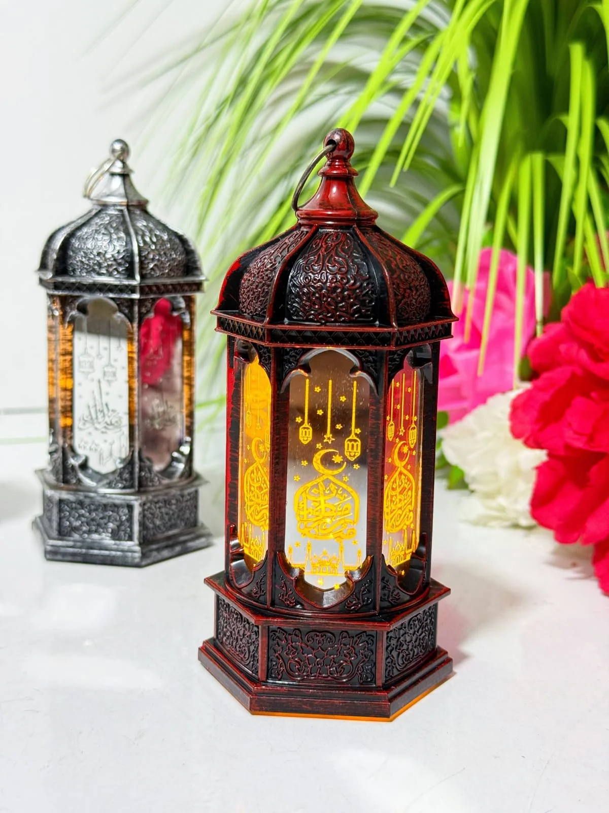 Lanterne LED décorative pour Ramadan