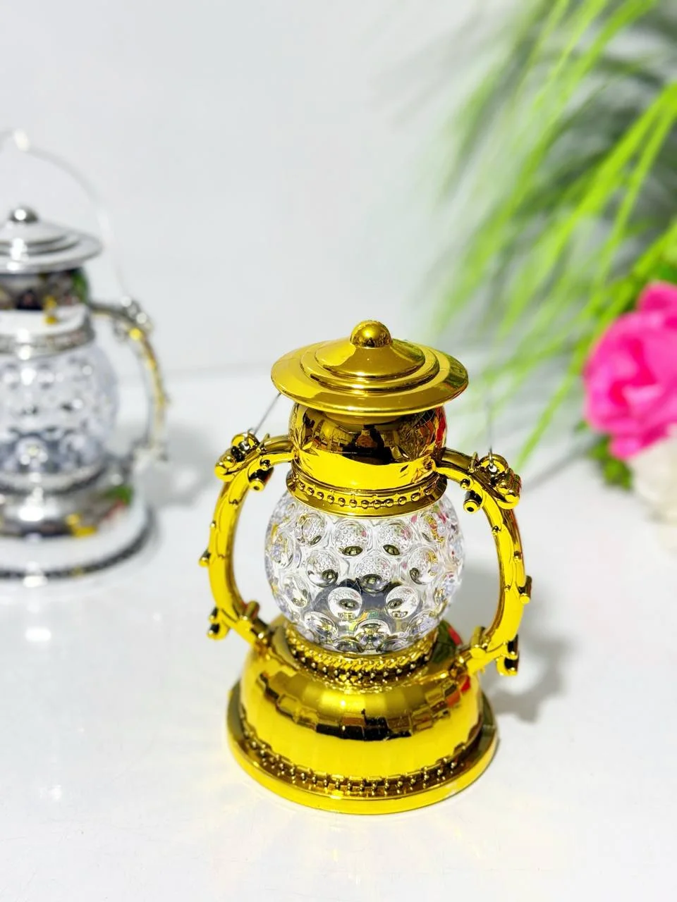 Lampe LED Rétro de Bureau – Lanterne Décorative Portable Petit Cheval