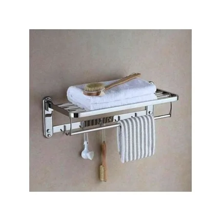 Porte Serviettes et Vêtements pour Salle de Bain avec crochets multifonctionnel 304