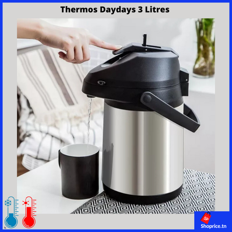 Thermos Daydays inox 3 litres  2 en 1