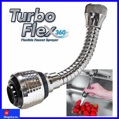 Turbo flex 360° économie d'eau - économie d'argent