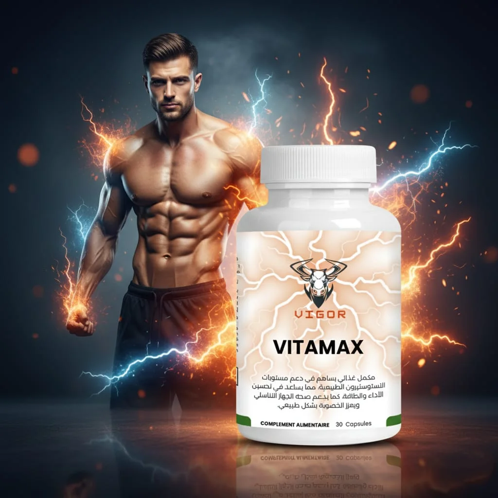 Vitamax دعم الطاقة والحيوية الرجالية 30 كبسولة