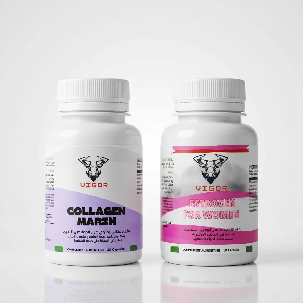 ⭐ Pack Vigor Femme – باك العناية النسائية المتكامل – كولاجين + أستروجين ⭐