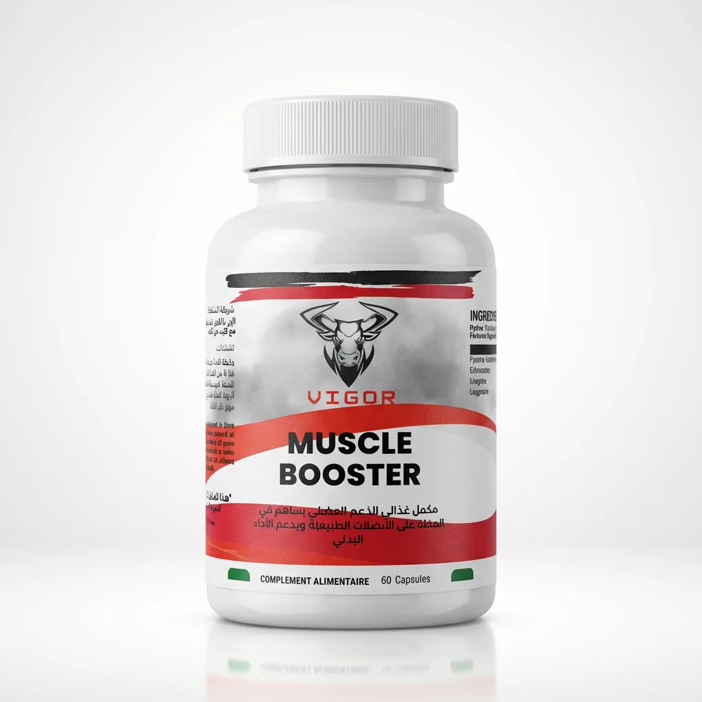 Muscle Booster زيادة قوة العضلات 60 كبسولة