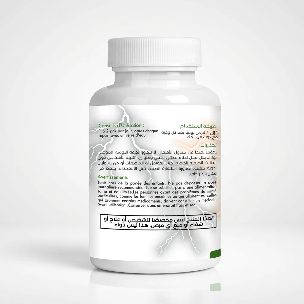 Vitamax دعم الطاقة والحيوية الرجالية 30 كبسولة