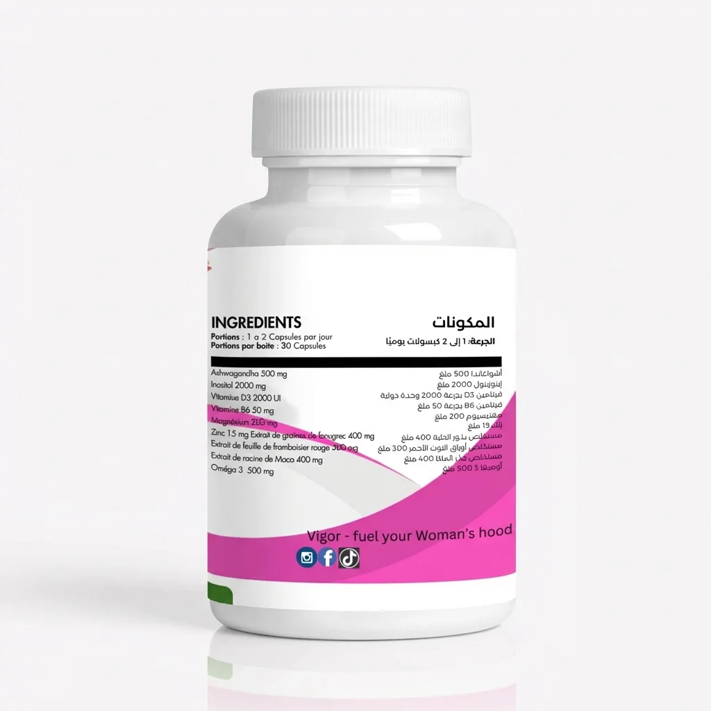 Estrogen For Women موازنة الأستروجين 30 كبسولة