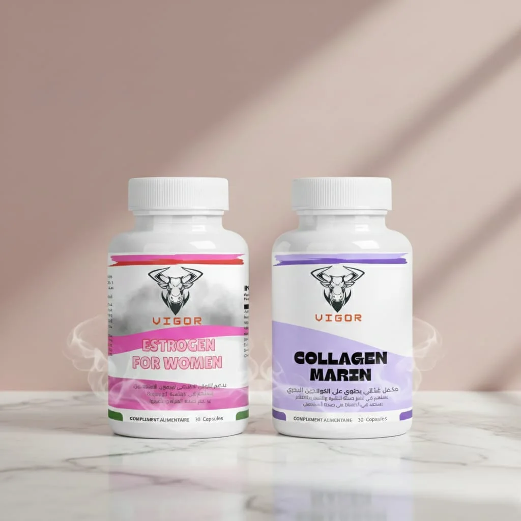 ⭐ Pack Vigor Femme – باك العناية النسائية المتكامل – كولاجين + أستروجين ⭐