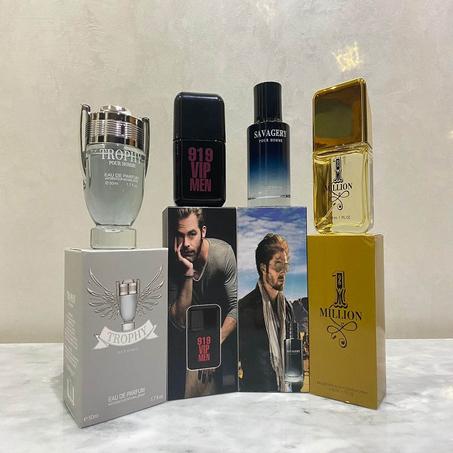باك مكون من 4 عطور رجالية  -  PACK 4 PARFUMS POUR HOMME