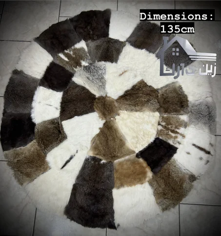 سجادة من فرو أرنب 🐇غاية فنعومة و جمال