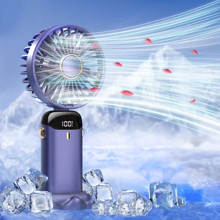 Mini ventilateur portable pliable USB N15 – Fraîcheur partout, tout le temps