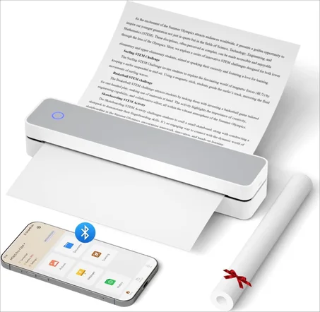 Imprimante portable A4 HPRT MT610 – Impression sans encre, partout, à tout moment