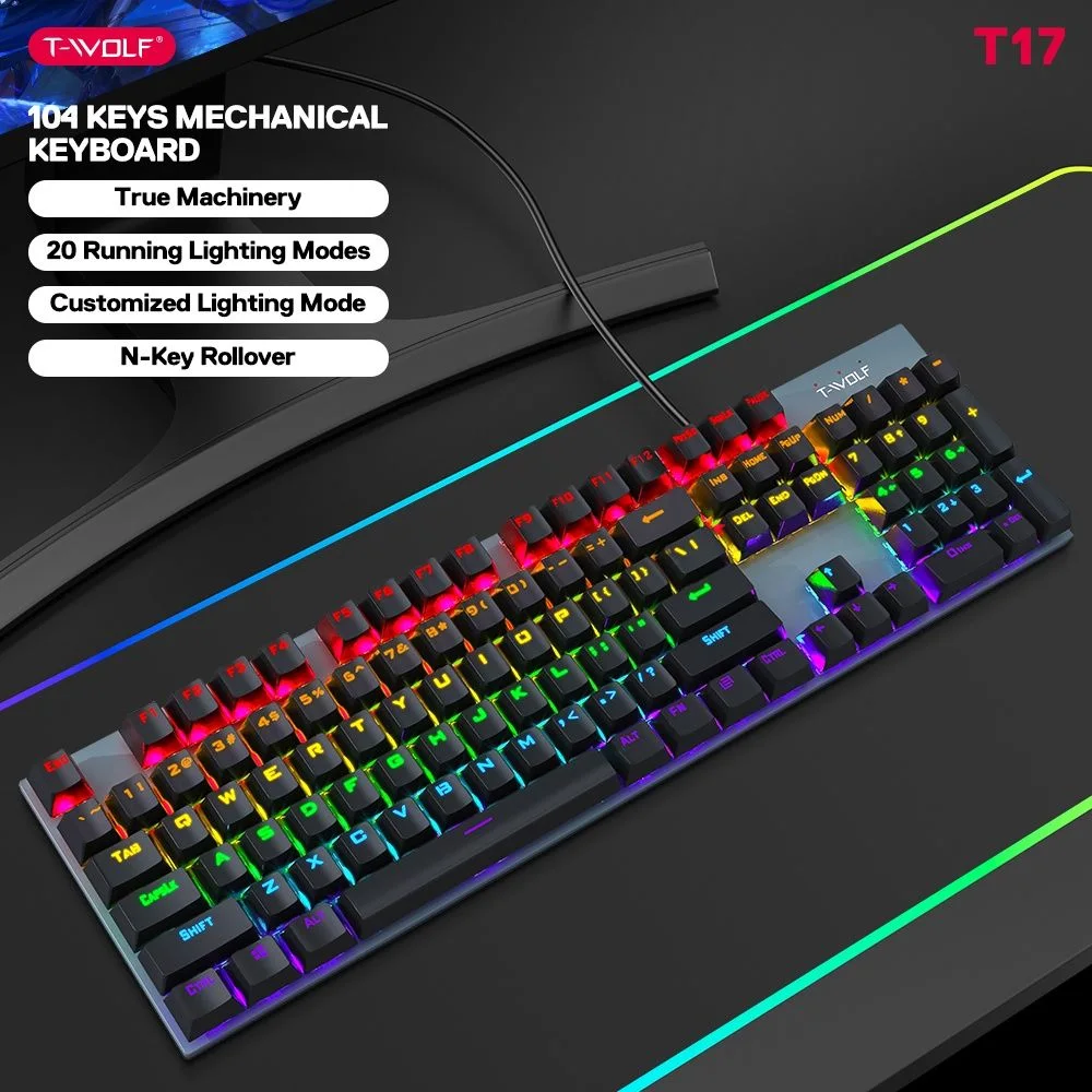 Mechanical keyboard Twolf T17