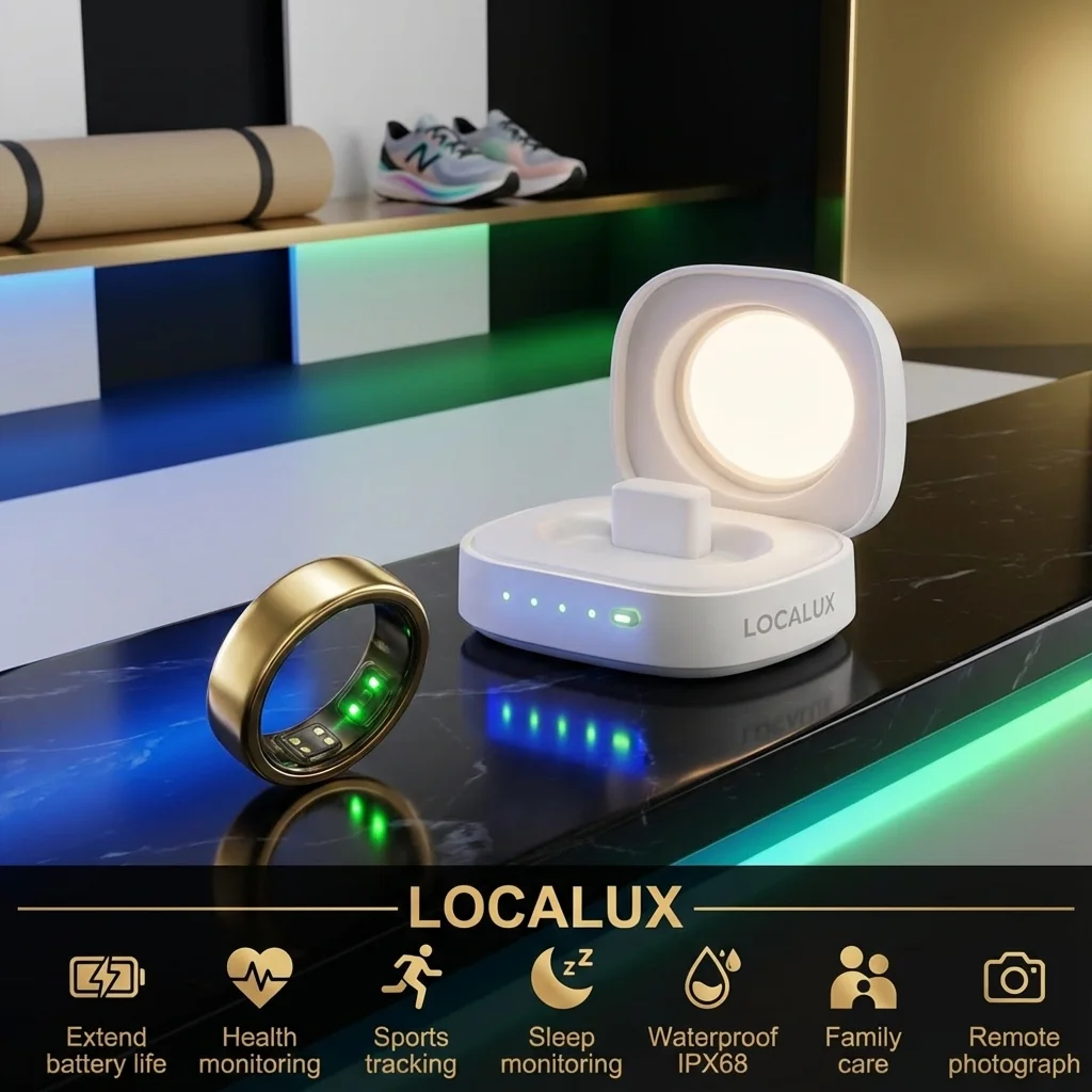 الخاتم الذكي لمتابعة نمط حياتك وصحتك اليومية