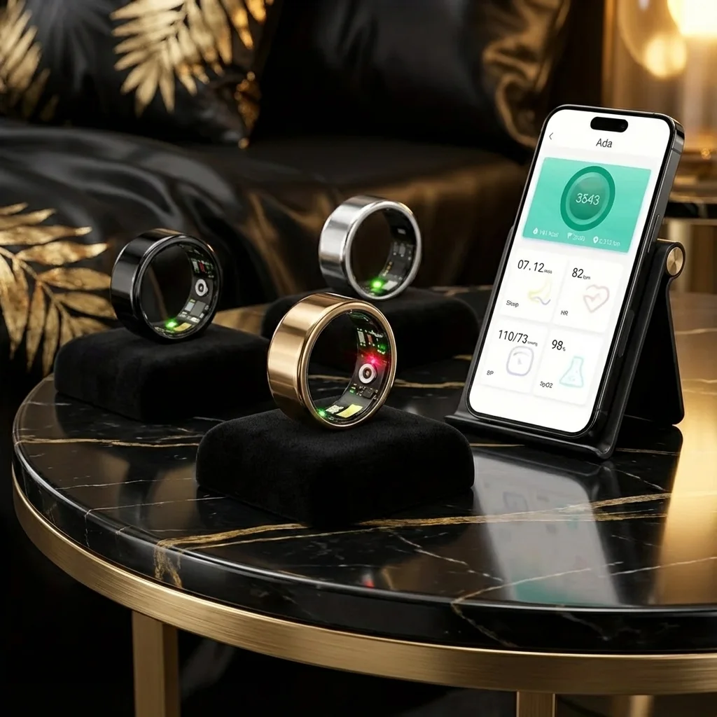 الخاتم الذكي لمتابعة نمط حياتك وصحتك اليومية