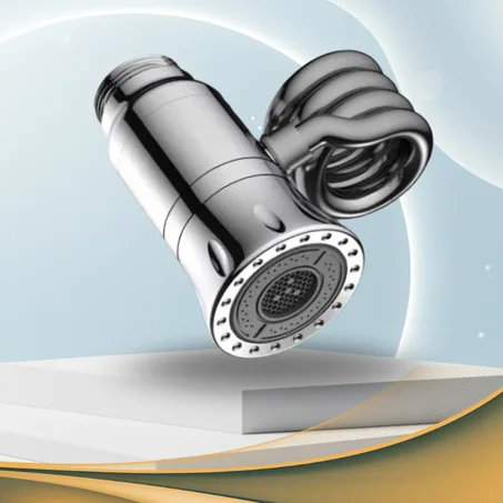 وصلة صنبور المطبخ المعدنية الدوارة °360