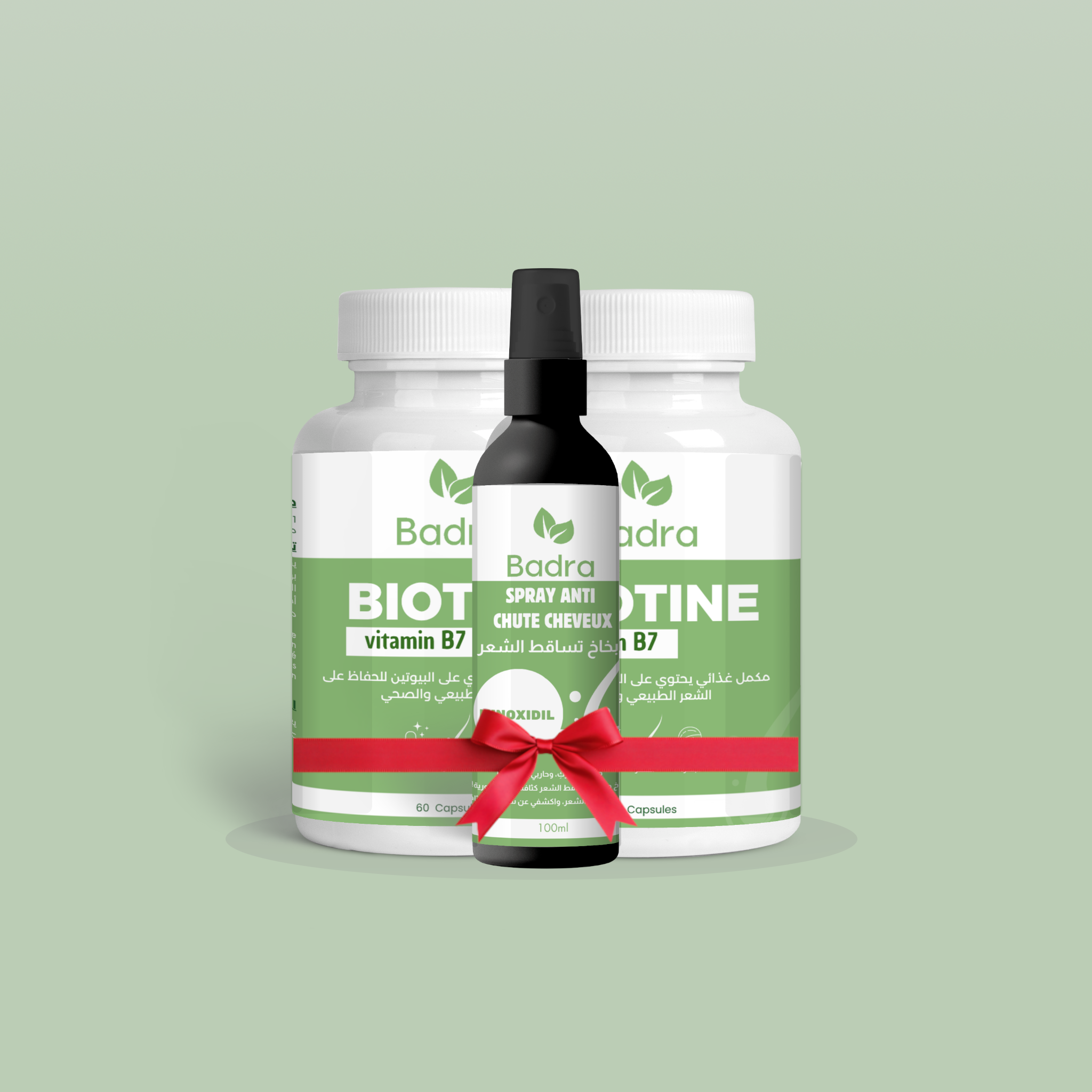 باقة متكاملة لمشكل تساقط الشعر