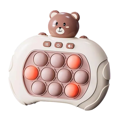 Jeu de bulles électronique à poussée rapide