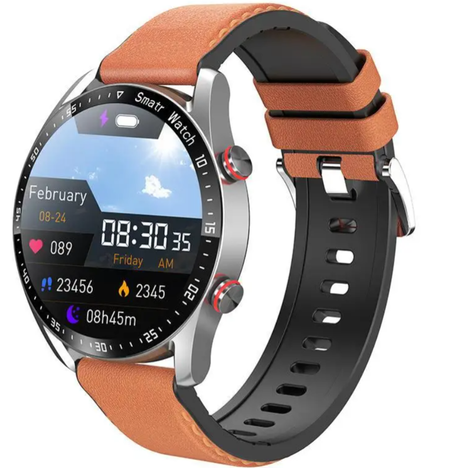 ساعة ذكية رياضية لمراقبة معدل ضربات القلب وضغط الدم والصحة للرجال والنساء