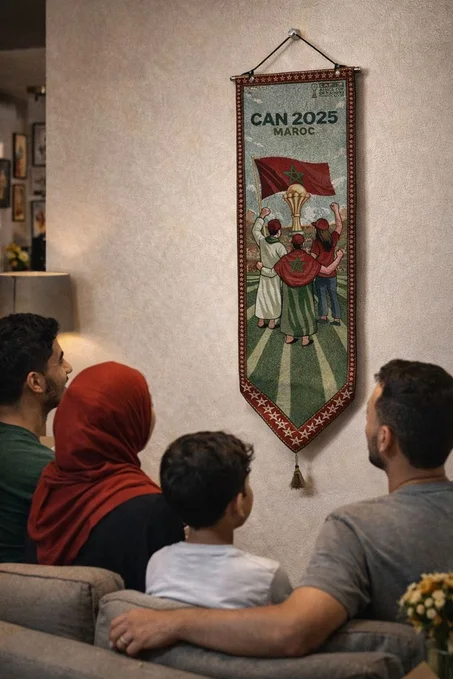 لوحة تذكارية لكأس أمم إفريقيا