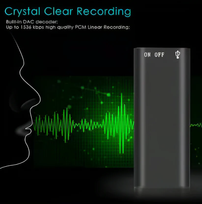 High quality voice recording