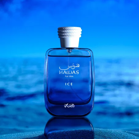 Hawas Ice - اكتشف انتعاشاً لا يُقاوم مع عطر Hawas Ice من علامة العطور الشهيرة Rasasi.عرض خاص بسعر استثنائي + توصيل سريع لكل الولايات والدفع عند الاستلام، اطلبه الآن