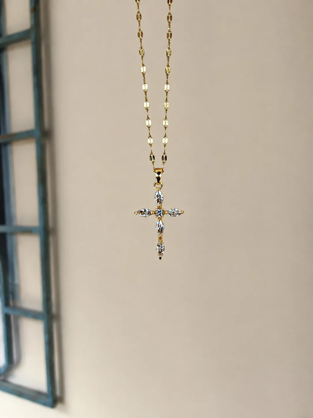 COLLIER CROIX SERAPHINE