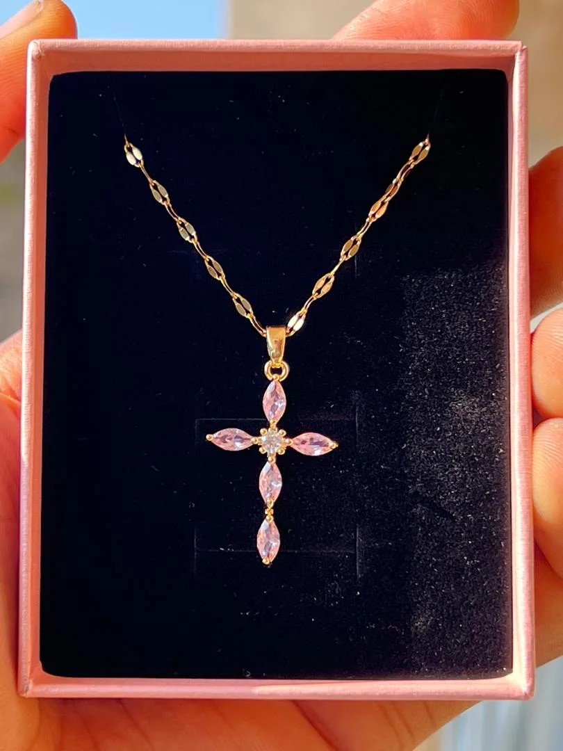 COLLIER CROIX SERAPHINE