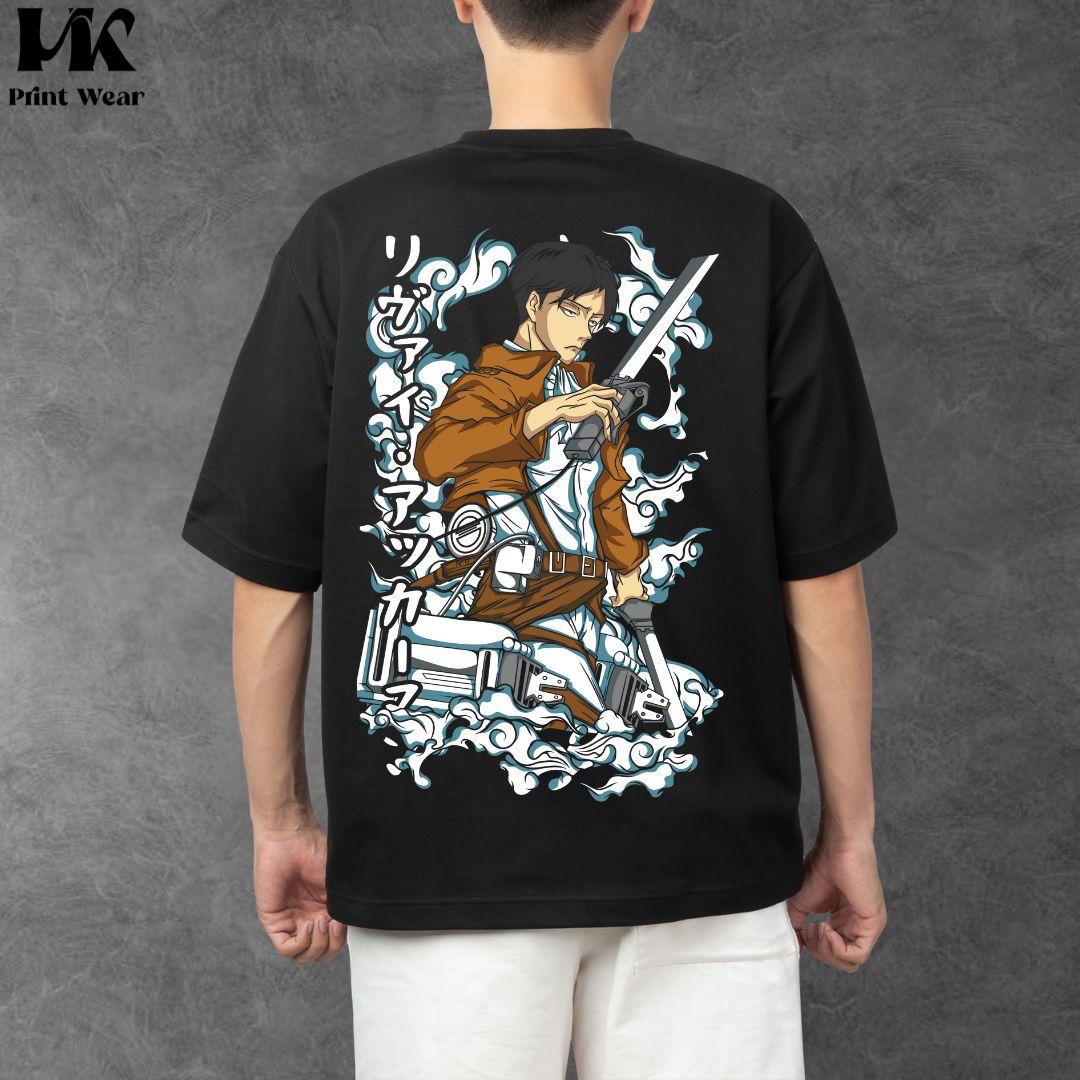 T-shirt Levi Ackerman – Capitaine Survey Corps
