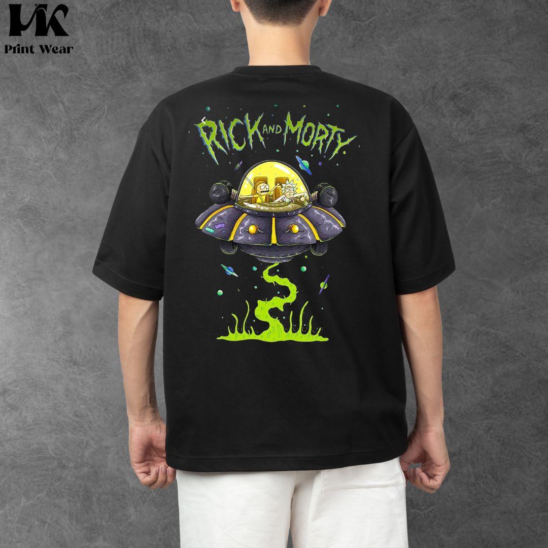 T-shirt Rick & Morty – Space Cruiser Vibes