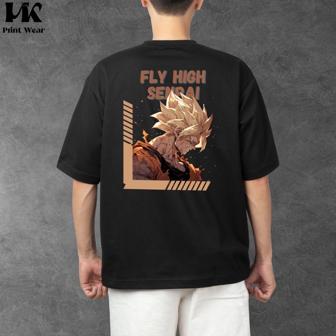 T-shirt Goku Super Saiyan – Fly High Senpai