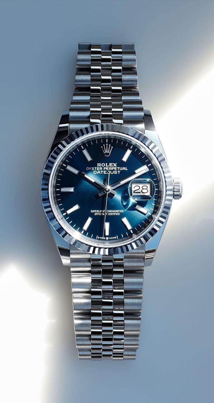 rolex 2025 tableau bleu